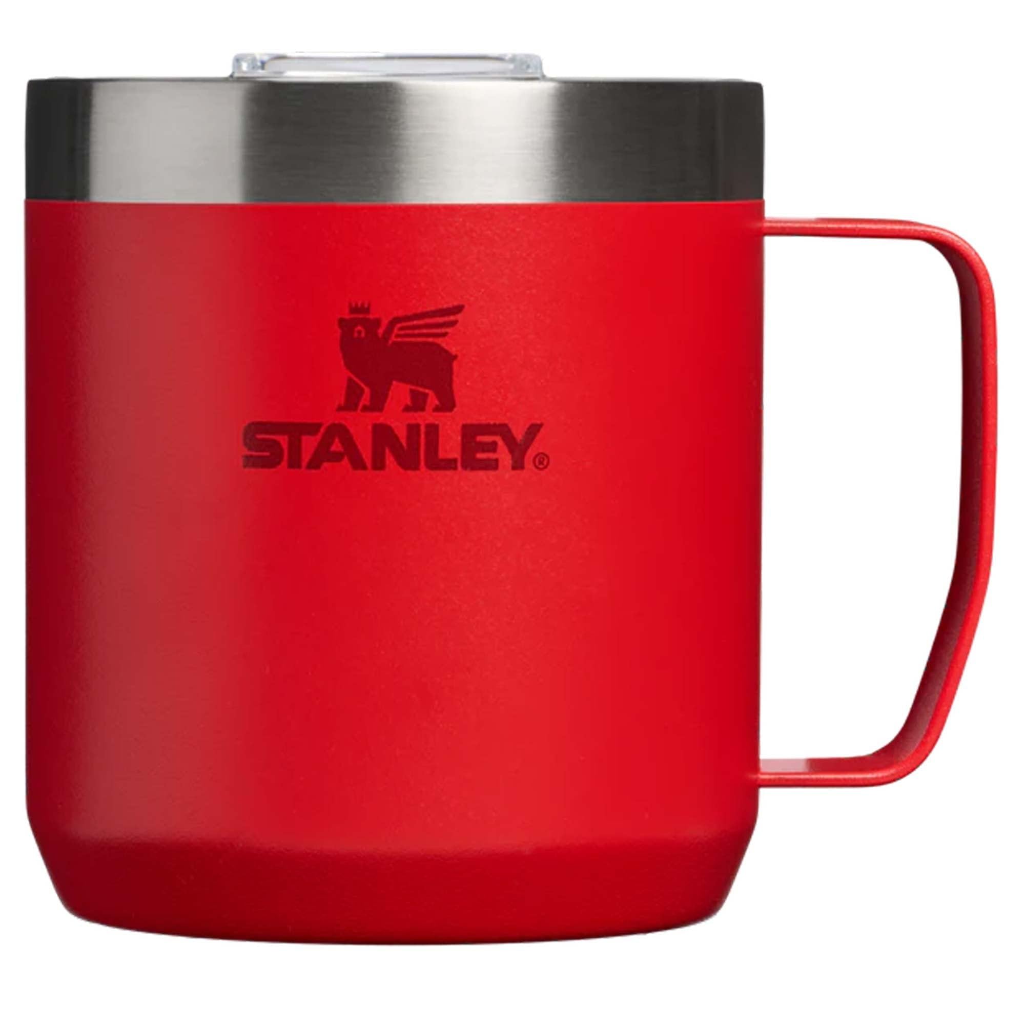 STANLEY 1913 Tasse de voyage classique légendaire Camp 0,35 l – Garde au chaud pendant 1,5 heure – 3 heures au froid – Passe au lave-vaisselle – Tasse à café en acier inoxydable – Sans BPA – Chili