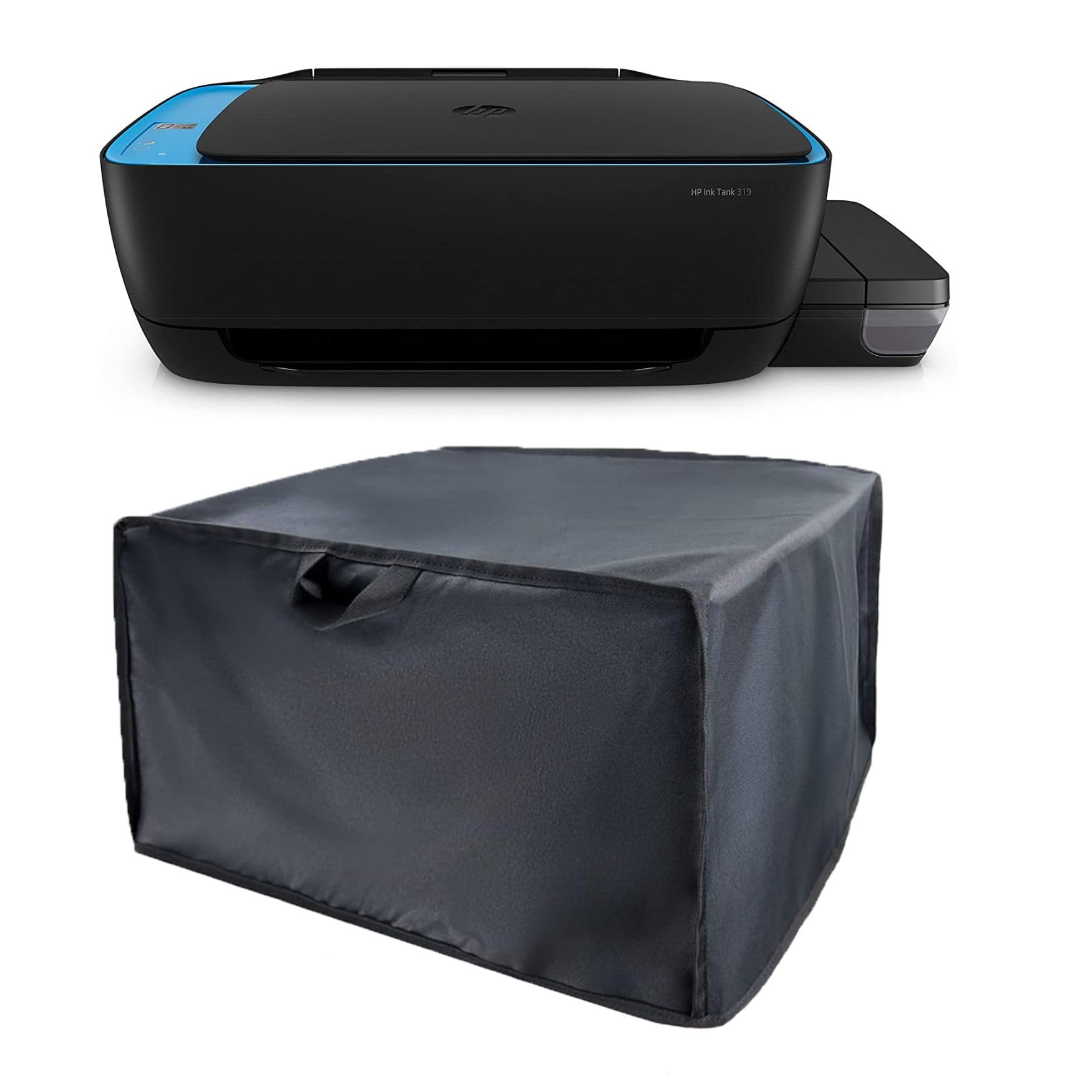 Printer Dust Cover Compatible for Hp Ink Tank 316 / 319 / 310 Printer,Premium Nylon, Water-Resistant, Durable, Anti-Static Protection for Home & Office Printers (Dorca)- Black (B0DGHJJ8BJ) Amazon Price History, Amazon Price Tracker