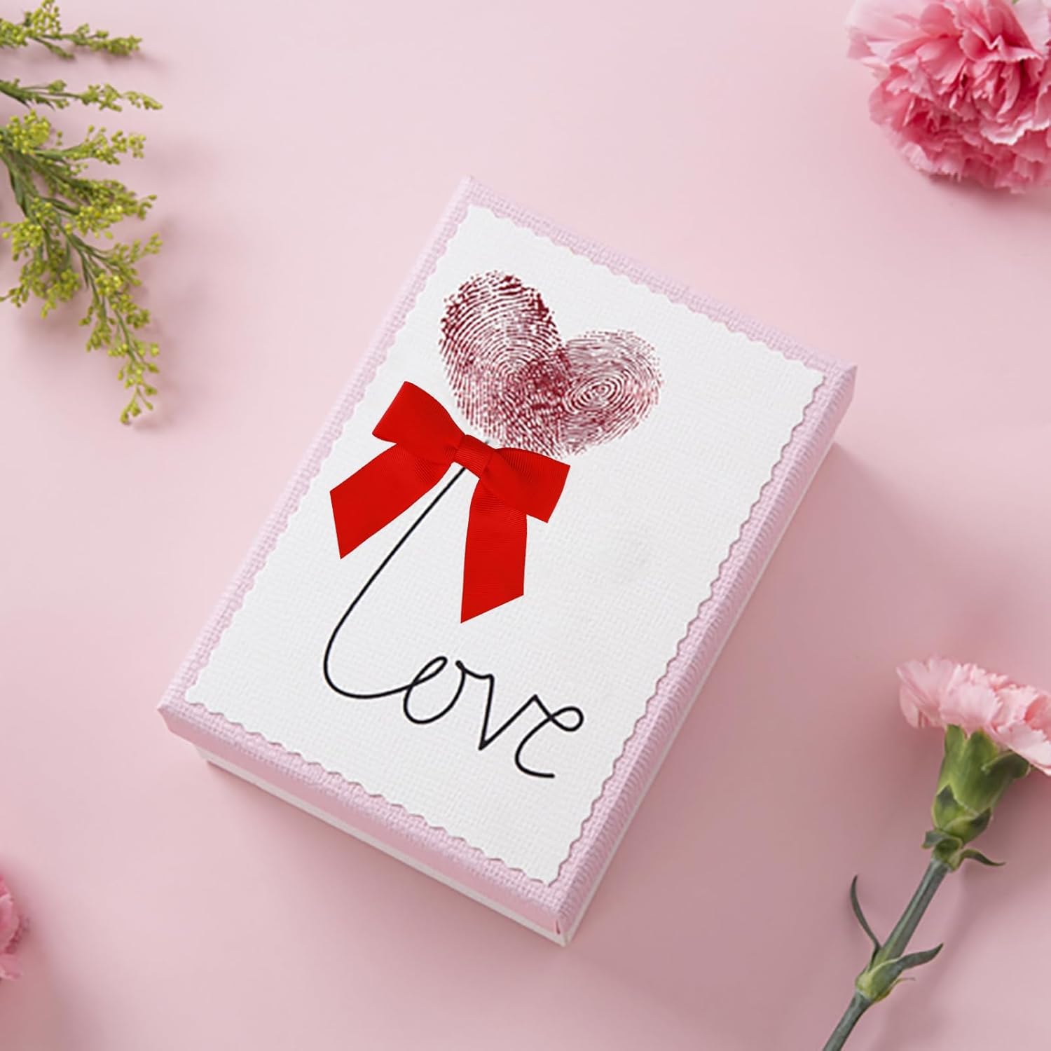 50 Pcs Classic Red 4 Inch Grosgrain Bows Pre-Tied Twist Tie Bows for Christmas,Chinese Wedding Decor Vibrant Craft Bows for Valentine's Gifts, Baby Shower & Holiday Party Favors - Image 7