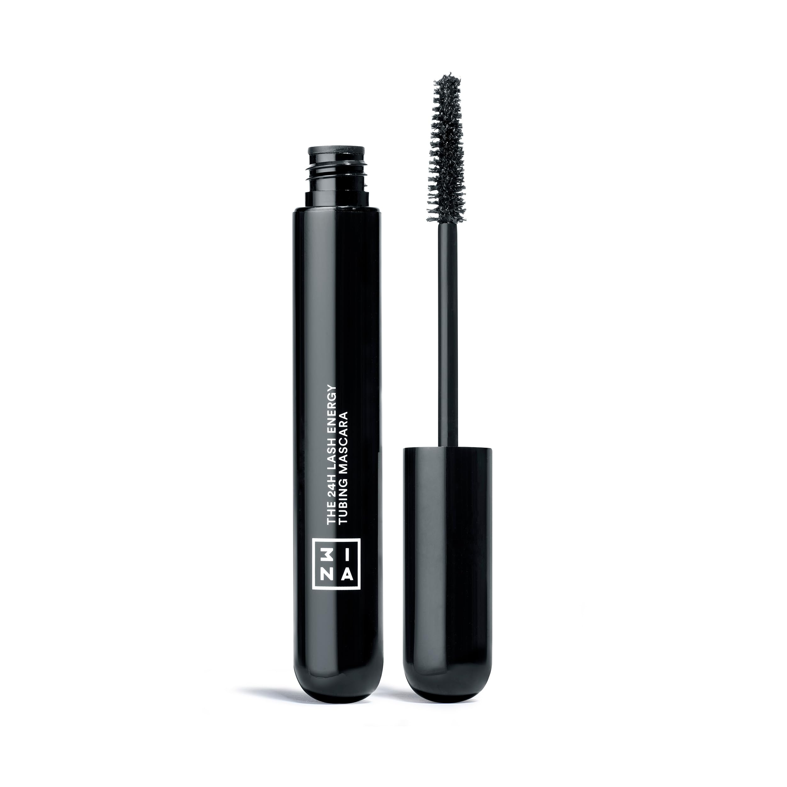 3INA MAKEUP - The 24H Lash Energy Tubing Mascara 900 - Black Mascara for Volume and Length - With Panthenol - Long Lasting