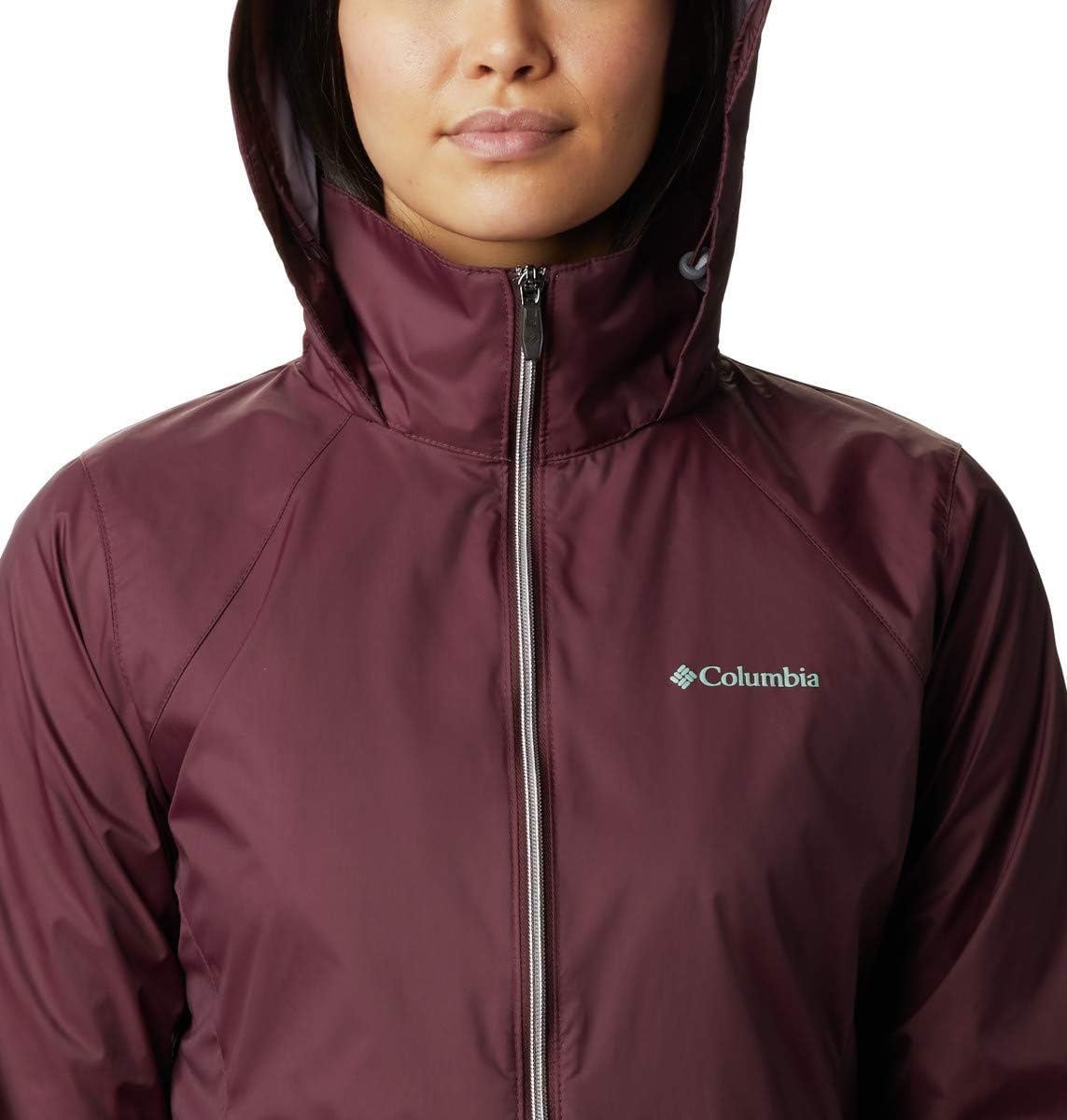 Columbia Women's Switchback Iii Jacket Medium Malbec