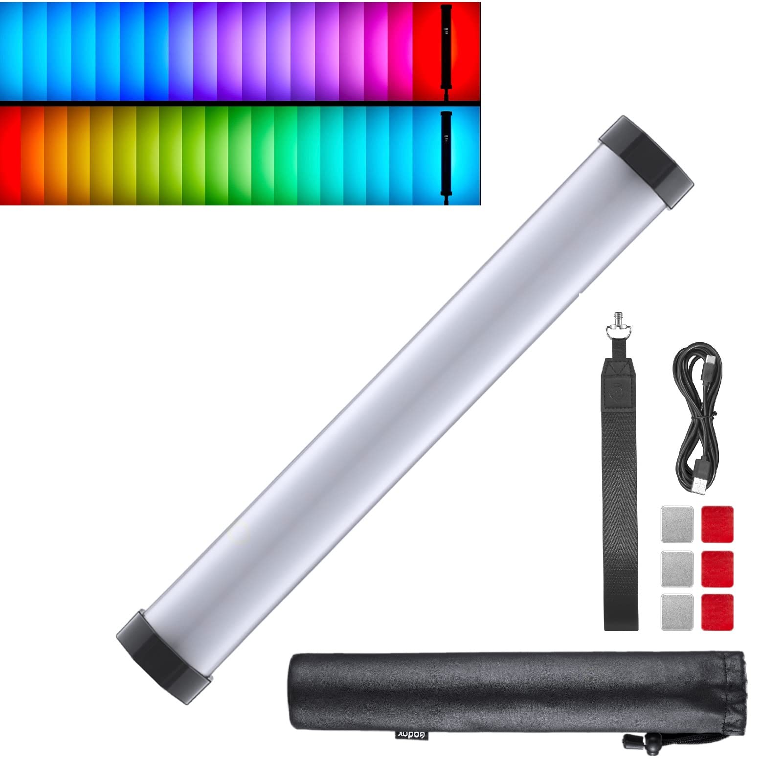GODOX TL30 Full Color RGB Tube Light Professional LED Photography Light Wand Temperatura dwukolorowa 2700K-6500K CRI97 TLCL99 APP/zintegrowane sterowanie z profesjonalną fotografią w studio