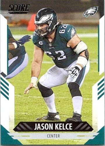 2021 Score #78 Jason Kelce Philadelphia Eagles NFL Football Trading Card