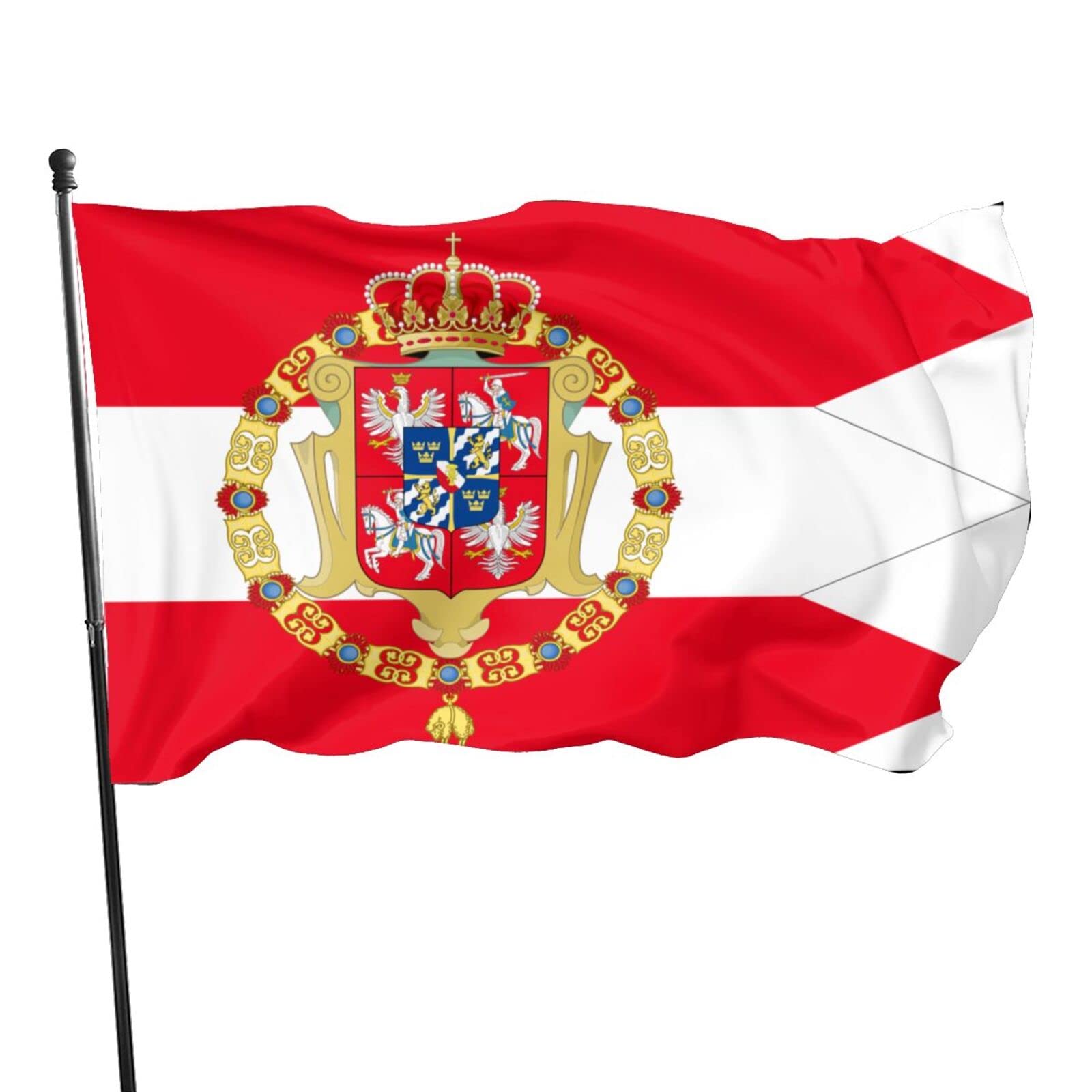 Litauen Flagge 60 X 90 Cm – Hochwertige Polyester-Fahne Mit Metallösen