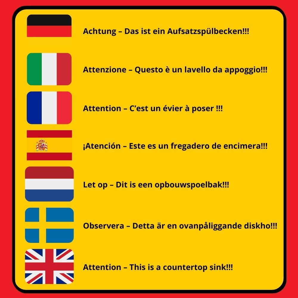 DomoDomo - Zlewozmywak ze stali nierdzewnej, 80 x 50 cm, z ociekaczem – nakładka na zlewozmywak kuchenny, 1 umywalka z syfonem, zlewozmywak do zabudowy DomoDomo Apollo, wygląd lnu