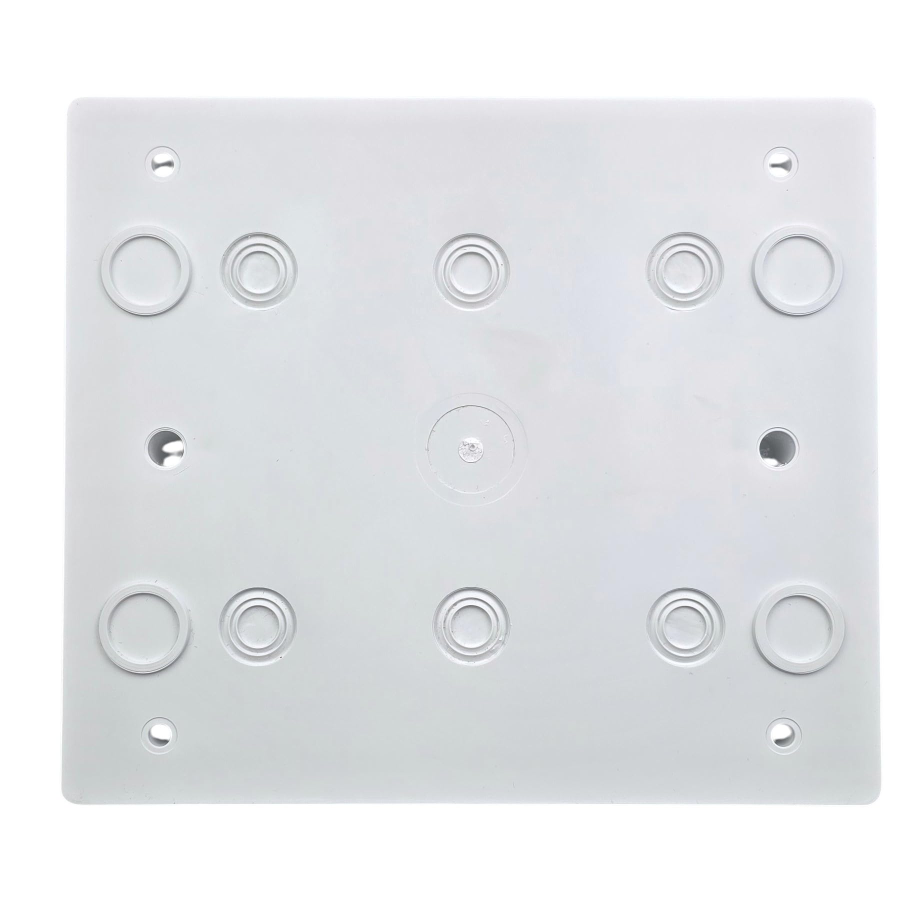 RoadEu - Aufputz Sicherungskasten 8 Module FI 40A 30mA C6 C10 3xC16 Klingel