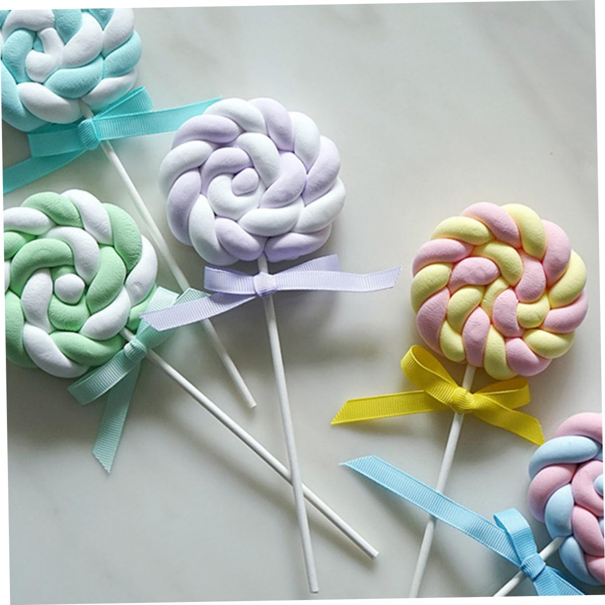 GLEAVI 3 Ensembles Décorations Simulées Forme pour Anniversaire Accessoires Photo Décor De Vitrine 3 Pièces * 3