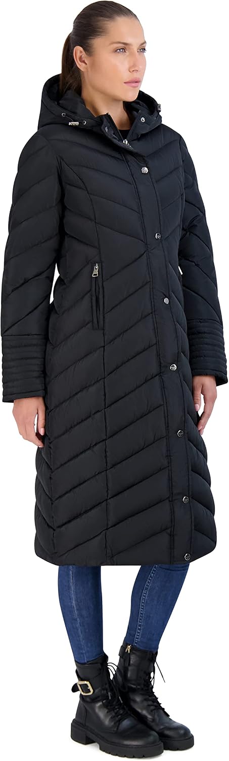 Madden Girl Women's Long Maxi Puffer