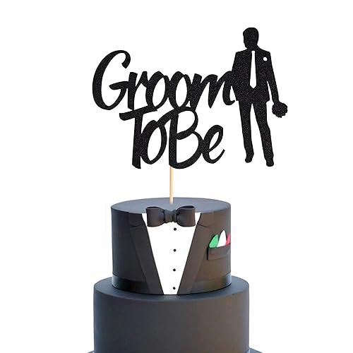 Miniatura 8 de She Said Yes - Decoración para tartas para decoración de compromiso, novia, propuestadespedida de soltera, decoración de fiesta de boda, purpurina