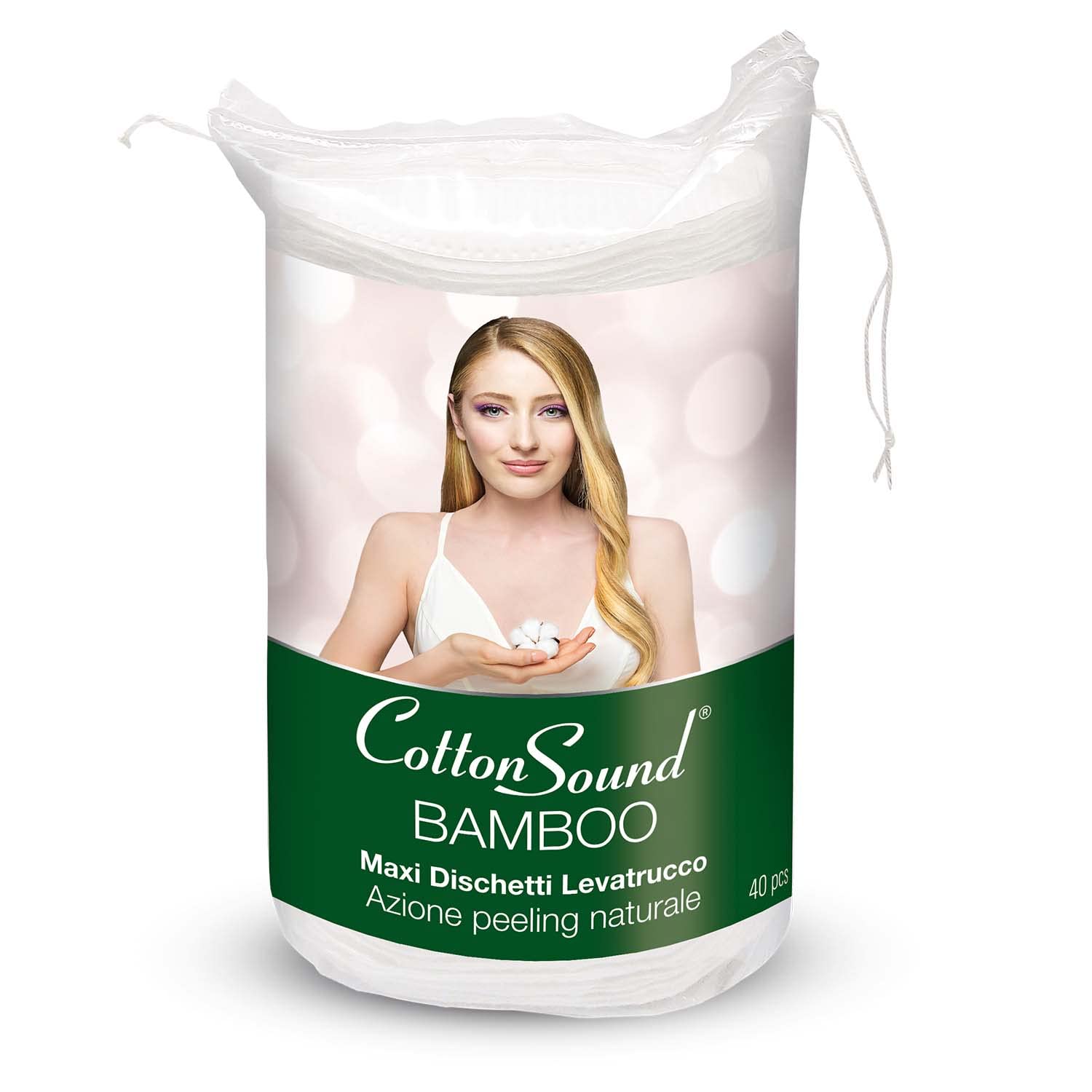 Cotton SoundMaxi Oval Bamboo Pads 40 Pieces