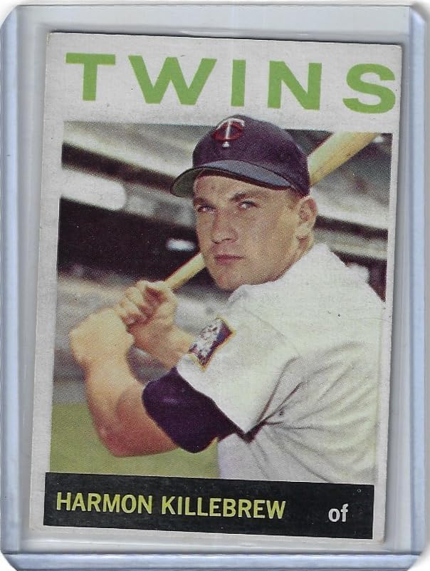 Harmon Killebrew Vintage Collectible Baseball Card - 1964 Topps Baseball Card #179 (Twins)