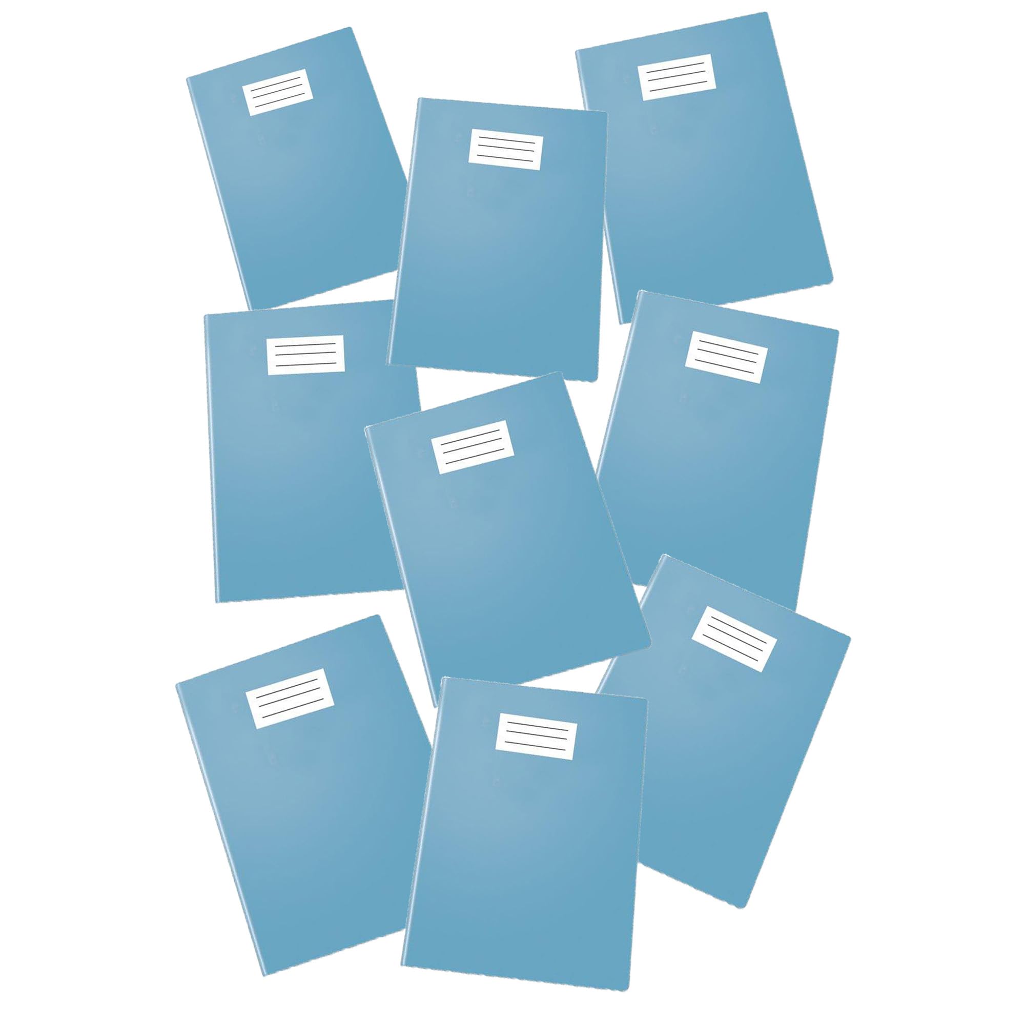 Pack of 25 Maxi Covers/Notebook Cover Colored Lacquered, Not Transparent, F.to A4 - Light Blue