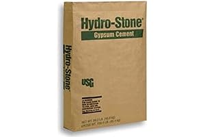Hydro-Stone Plaster for Scenery, Dioramas, Dentistry and Mold Casting