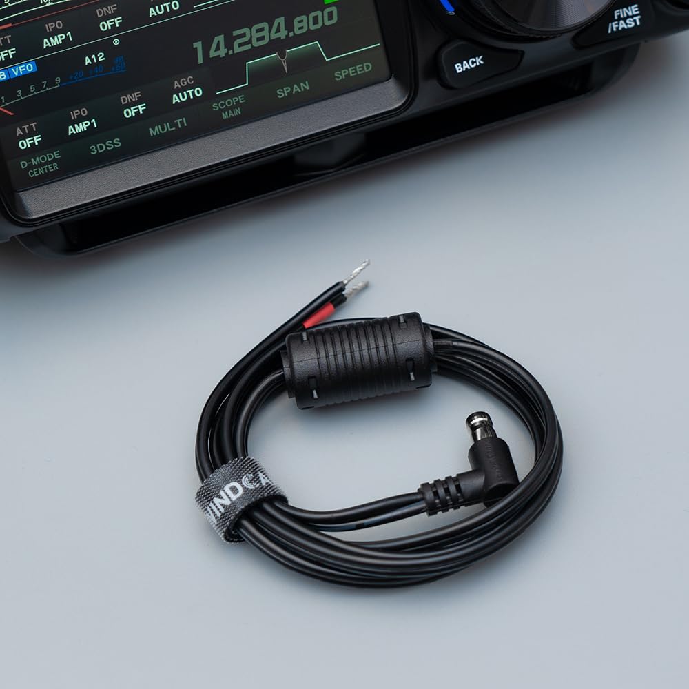 Amazon | FTX-1F DCケーブル, フェライトコア付き, Yaesu互換, 1