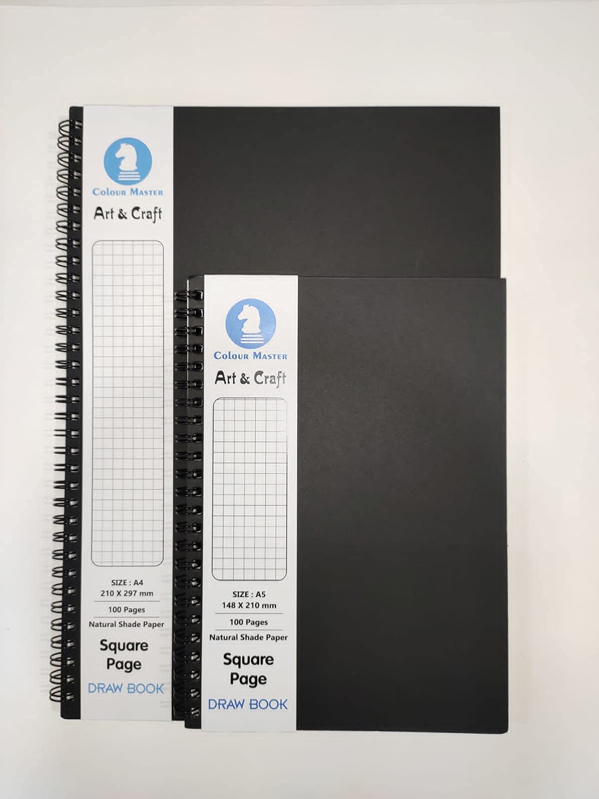 inr |A4 Square Grid Wiro Binding Sketch Pad of 100 pgs | 1/2 Inch Equilateral 3D Triangle Graph Pages - Pack of ONE | Size 8.3 x 11.7 inch |100 GSM Natural White| GRD799 4