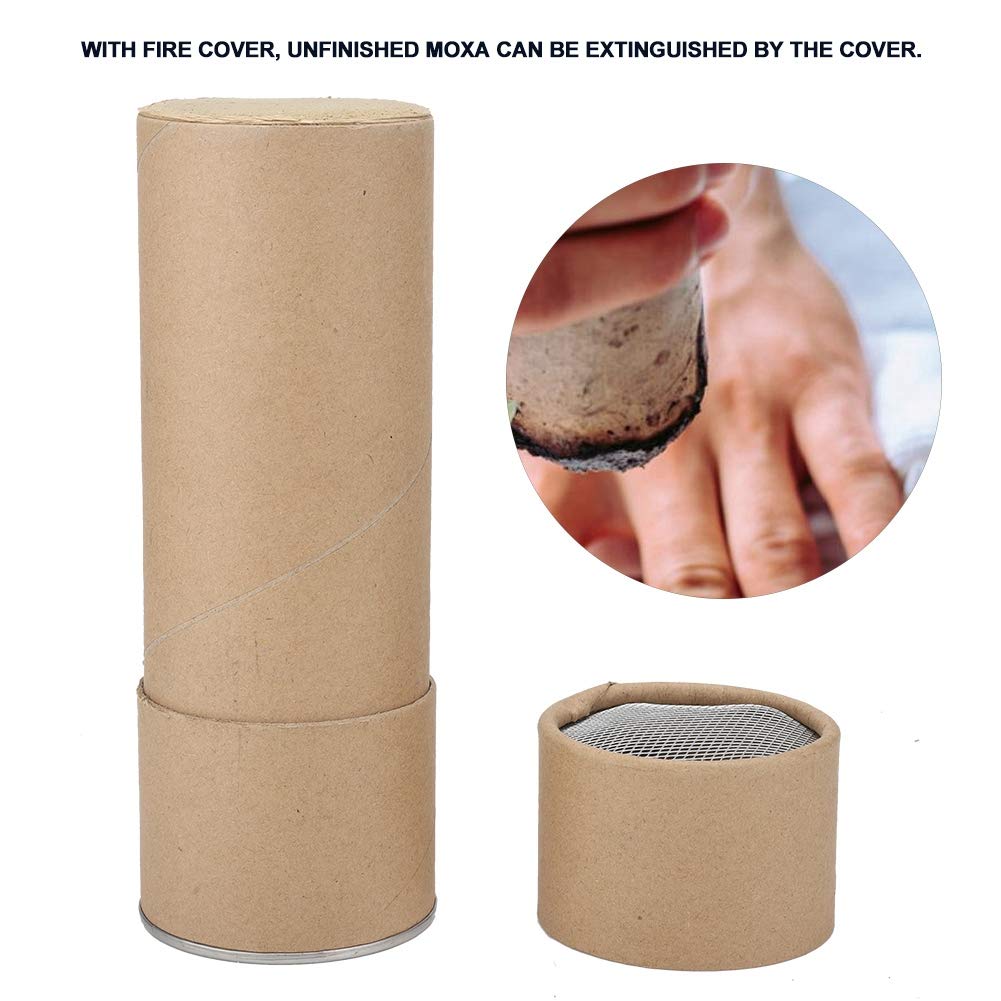 Chinese Herbal Moxibustion Stick Rolls Moxa Massage 7cm x 20cm Easy to Use Warm and Moist for Pain Relief
