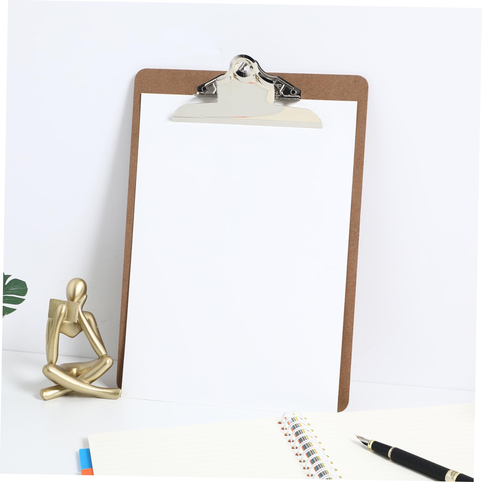 6pezzi Lavagne Portadocumenti Clipboards Per Scrittura e Disegno Superficie Piatta e Resistente Per Ufficio e Scuola Clip Robusta Per Documenti Sicuri