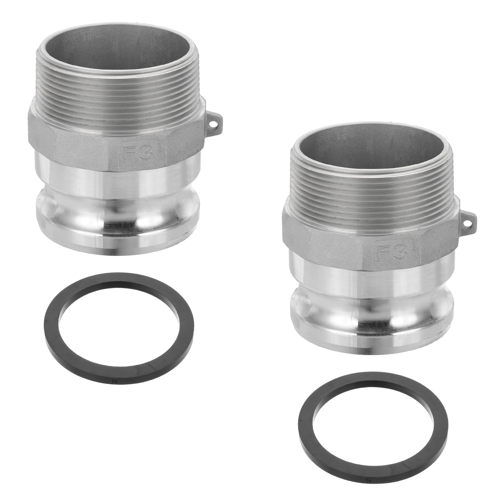 Raccord à came 3 pouces PATIKIL adaptateur mâle Part-F filetage NPT aluminium