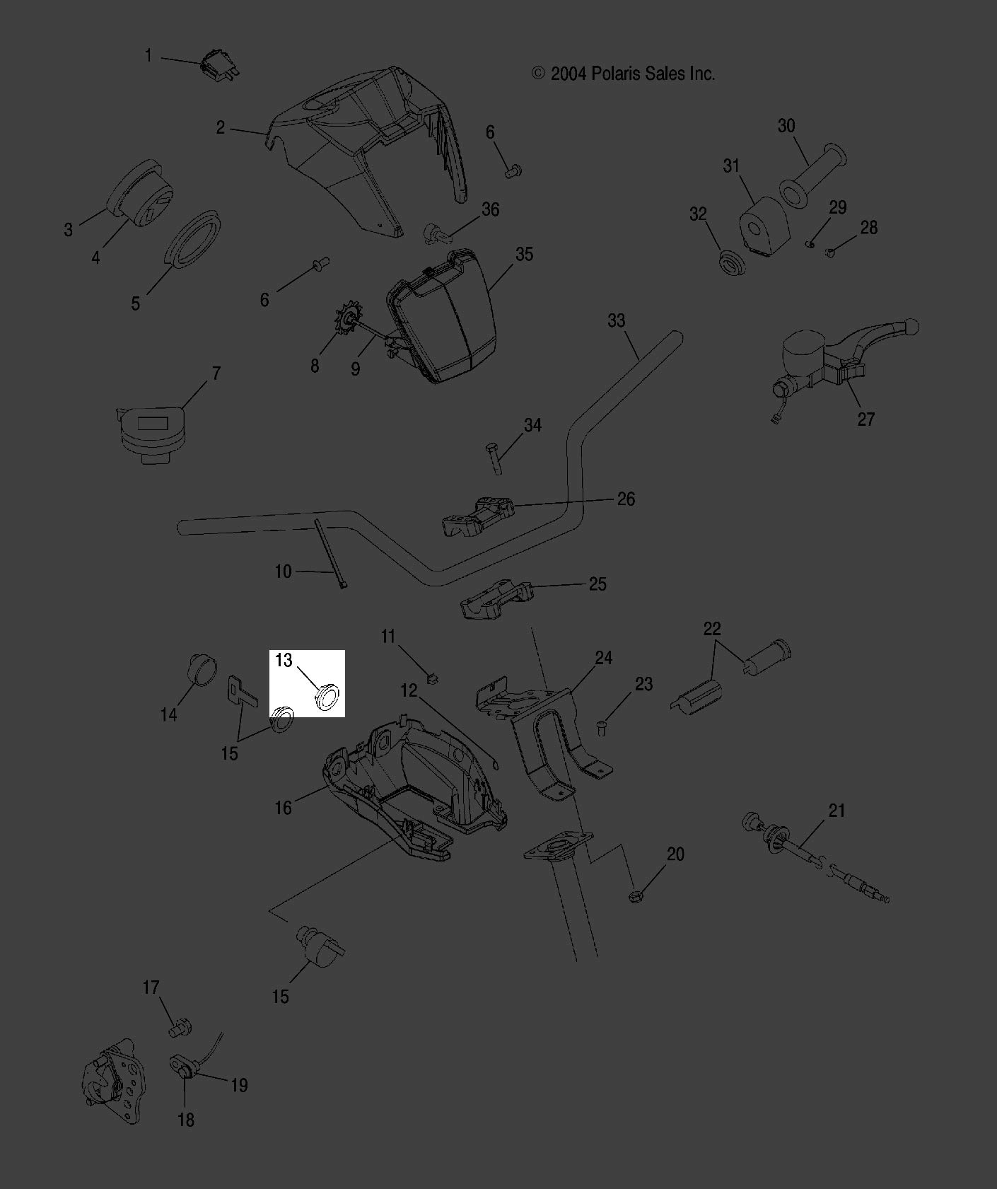 Polaris 7080922 Choke Nut 2001-2020 Predator Ranger Sportsman 700 600 500 450