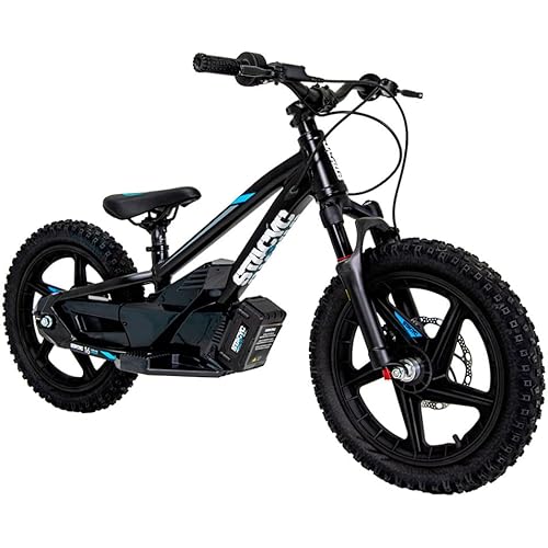 STACYC Brushless 16eDRIVE Elite Electric Balance Bike for Kids Ages 6-8 Years Old