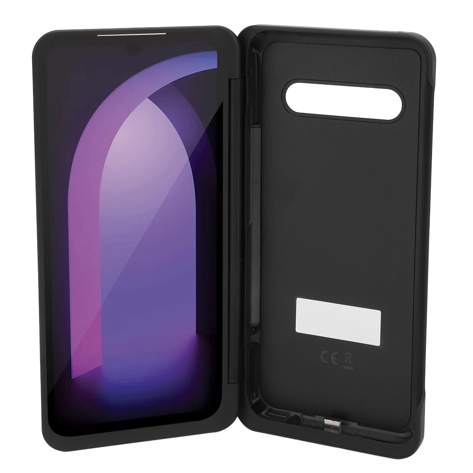 TonysaDual Screen Phone Case, Foldable Detachable Dual Screen Case, Mobile  Phone Protective Case with Magnetic Type C Adapter for V60, 5G, LM V605N