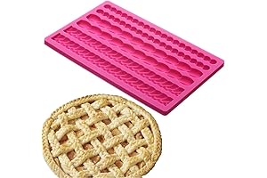 Palksky Pie Crust Impression Mat, Your Secret to Effortless Pie Making