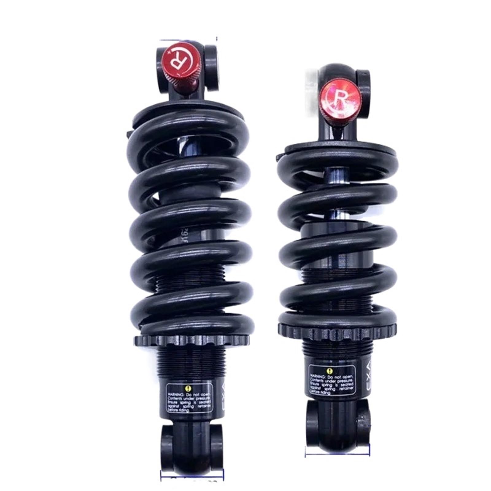 suspensión neumática trasera amortiguadores Amortiguador Bicicleta 125 150Mm Ajustable Amortiguadores Traseros Descenso DH CX MTB Scooter Eléctrico Motocicletas Exa Forma KS 291 R(165mm-24-24-850lbs)