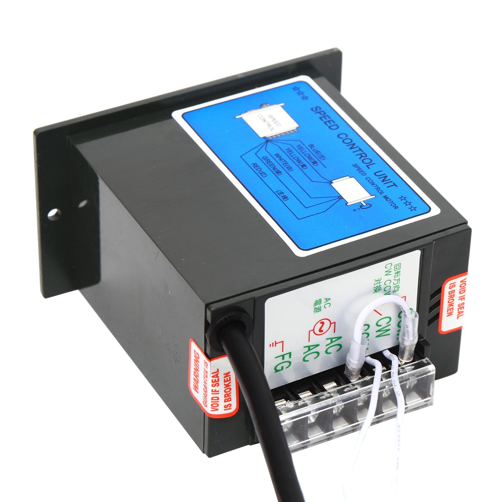 Motoriduttore, 90 W, 220 V, kit di coppia 3,8 nm, motore elettrico con cambio e regolatore di velocità (0-90 r/min)