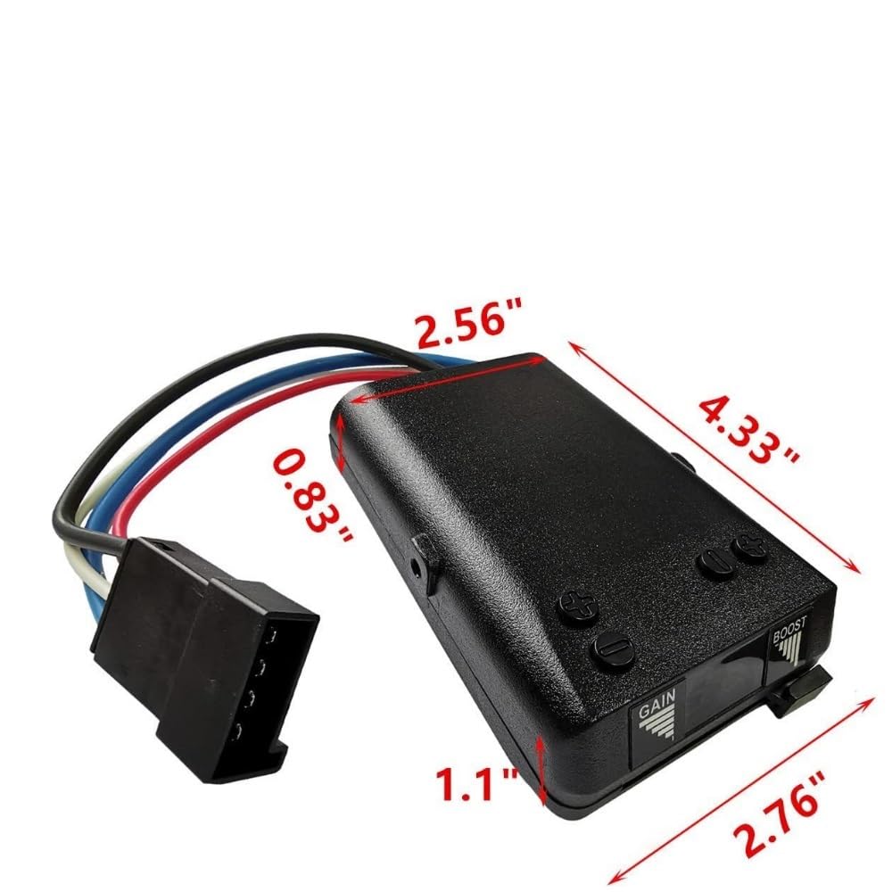 Controlador electrónico de freno de remolque compatible con remolques con de frenado de 2 a 8 Reemplace 8508211