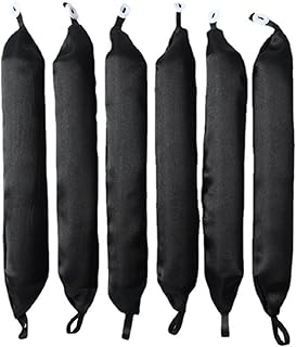 6 pçs rolos de cabelo de cetim botão de conjunto de ondulação sem aquecimento, sem calor, modelador de cabelo, macio, sem aquecimento, faixa de dormir, encrespadores preguiçosos (Preto,OS)