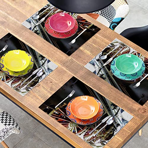 Set de table locomotive résistant à la chaleur pour protéger la table des taches - 8