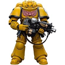 TOYVERSE JOYTOY 1/18 Warhammer 40,000 Action Figure, Imperial Fists Intercessors, Movable Joints Character Model, Age 15+