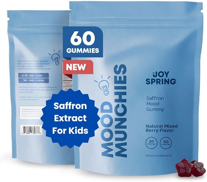 Saffron Supplements for Kids Saffron Gummies for Kids