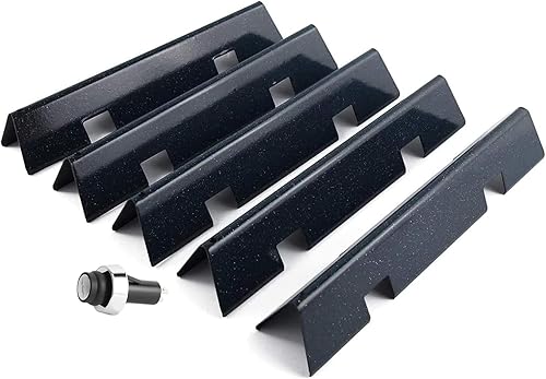 66220 Interruptor de botón de encendedor, 67046 69797 68843 7636 Barras aromatizantes esmaltadas de porcelana para Weber GS4 Spirit II E310 E320