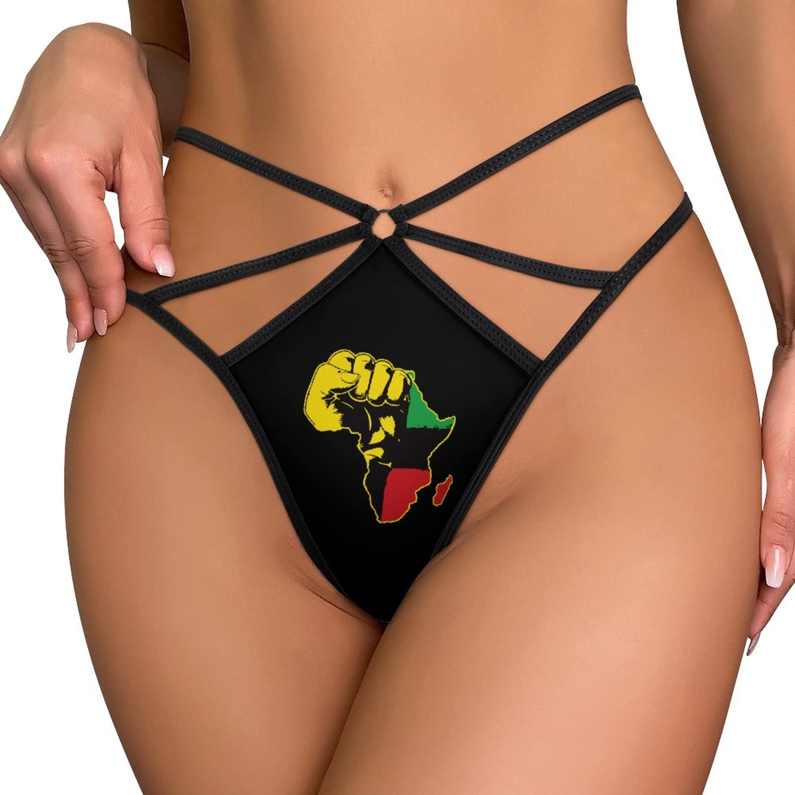 Women's Sexy African Fist Map Thong Low Waist Thong Underwear Medium : Amazon.com.be: Sports & Outdoors Women's Sexy African Fist Map Thong Low Waist Thong Underwear Medium : Amazon.com.be: Sports & Outdoors