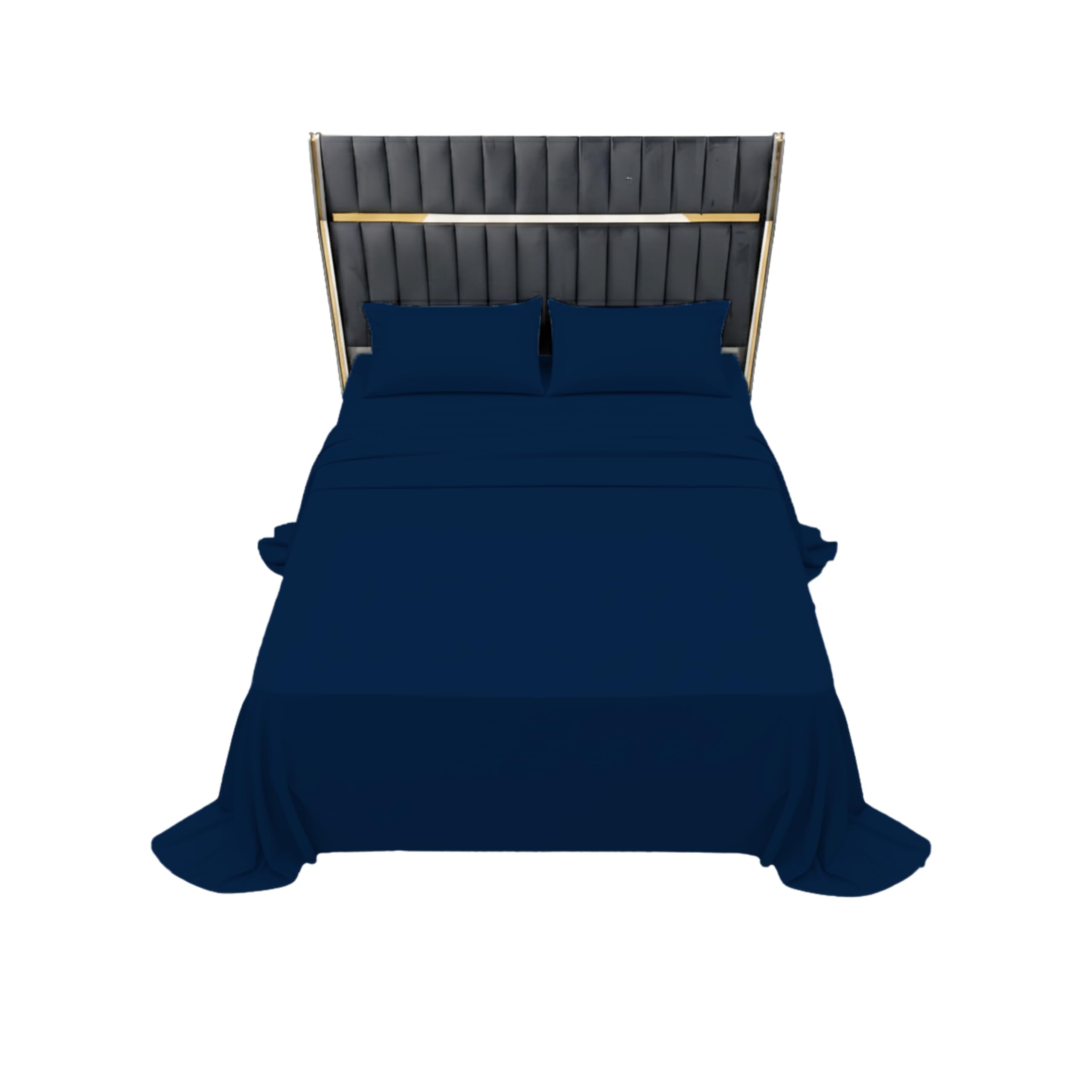 Bed Sheets, 4 Piece Sheets Set, Smooth, Silky, Luxuriously Soft, Deep Pockets, Easy Fit, Durable, Wrinkle Free, Stain Free, Color Rich, Easy Care