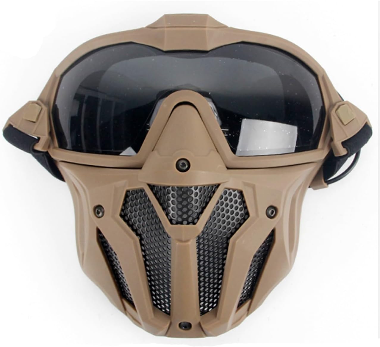 Hunting Shooting Protective Masks Tactical Airsoft Paintball Face Mask with Fan Breathable Anti-Fog Full Face Mask