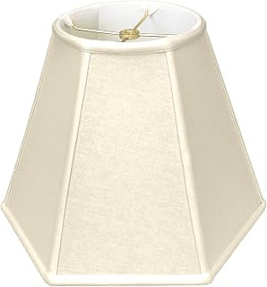 Royal Designs, Inc. Hexagon Basic Lamp Shade, Linen Beige, 7 x 14 x 11 (Spider)