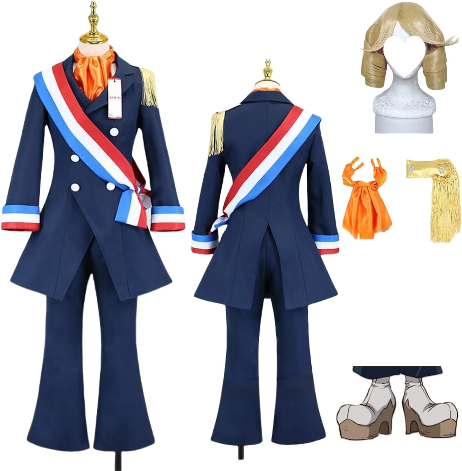 Amazon.co.jp: Dr.STONE（ドクターストーン） フランソワ コスプレ衣装