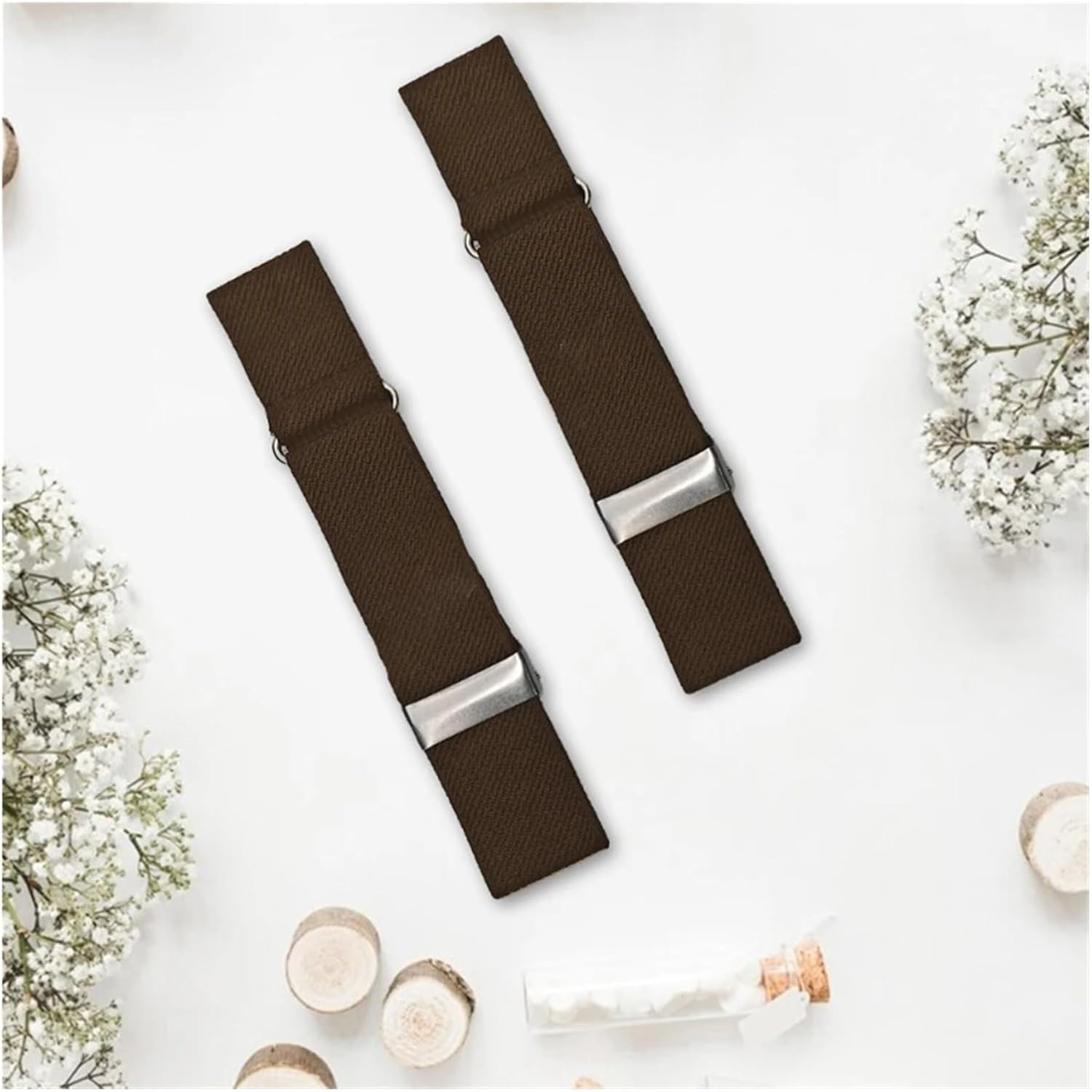 Sleeve Garters 8 Pcs Black Elastics Arm Band Mens Sleeve Garters Holders Groom Shirt Cuff
