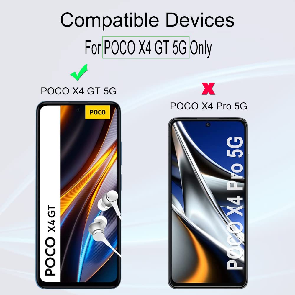 Amazon | Ibywind 対応 Xiaomi Poco X4 GT 5G ガラスフィルム 2 枚保護