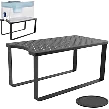 Water Dispenser Stand with Drip Tray for Countertop, 7.9''W x 14.9''D x 7''H Heavy Duty Water Filter Stand, Zero Water Dispenser Holder Drink Dispenser Stand for Home Kitchen