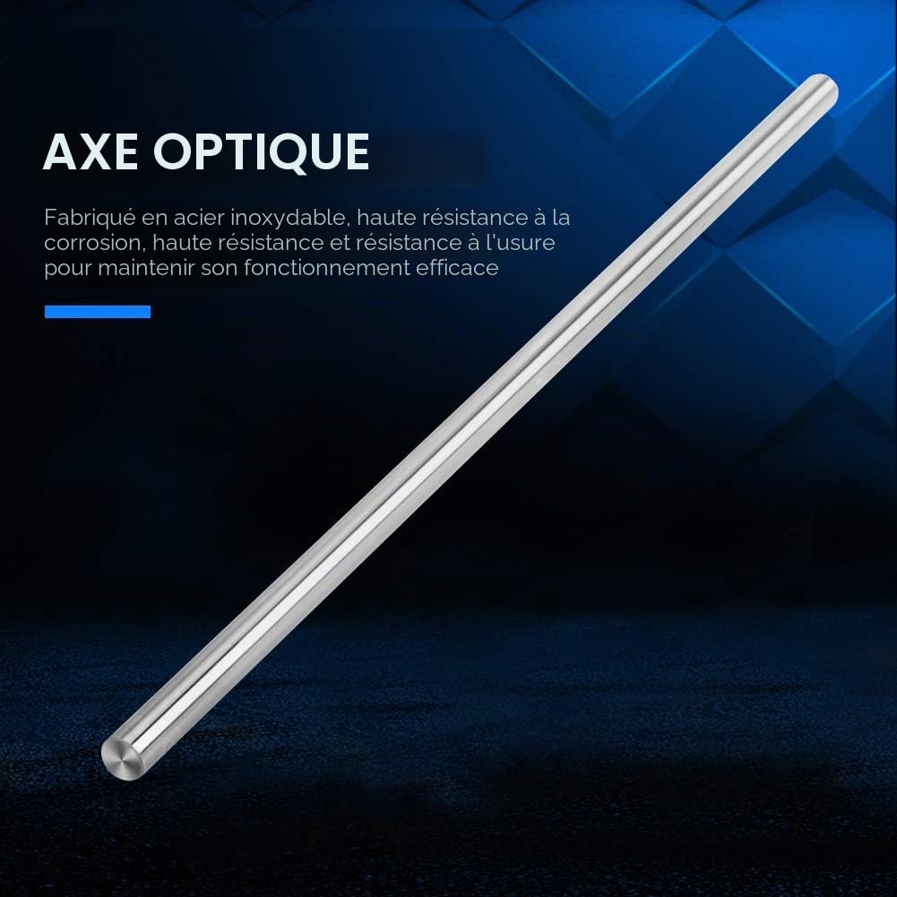 1 Pièces 15mm 500mm Tige en Acier Ronde en Acier 15mm, Tige en Acier Inoxydable 15mm, Tige en Acier au Carbone plaqué Linéaire Durcir la Barre de Cylindre