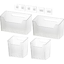 Kitchen Cabinet Door Organiser 4 Pieces Kitchen Cabinet Door Storage Box