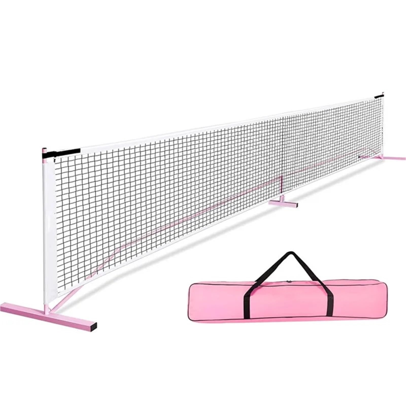 Rete da pickleball Set di rete portatile for pickleball con supporto in metallo for tennis, pallavolo, calcio, accessori for, attrezzature for sport la palla