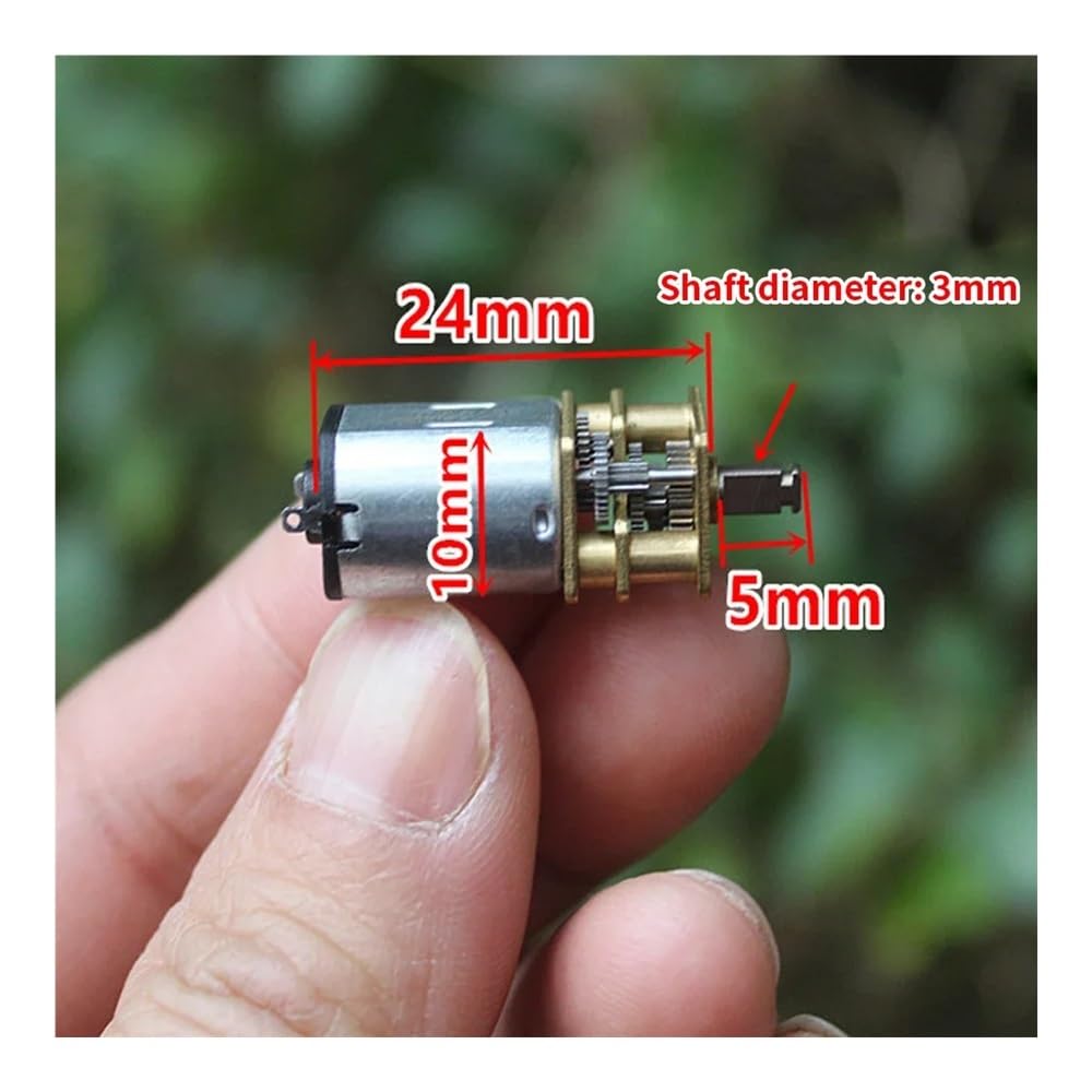 DC 3V 5V 6V 38RPM-76RPM N20 Metal Gear Electronic Starter with Gearwheel GA12-N20 DC Motors DIY
