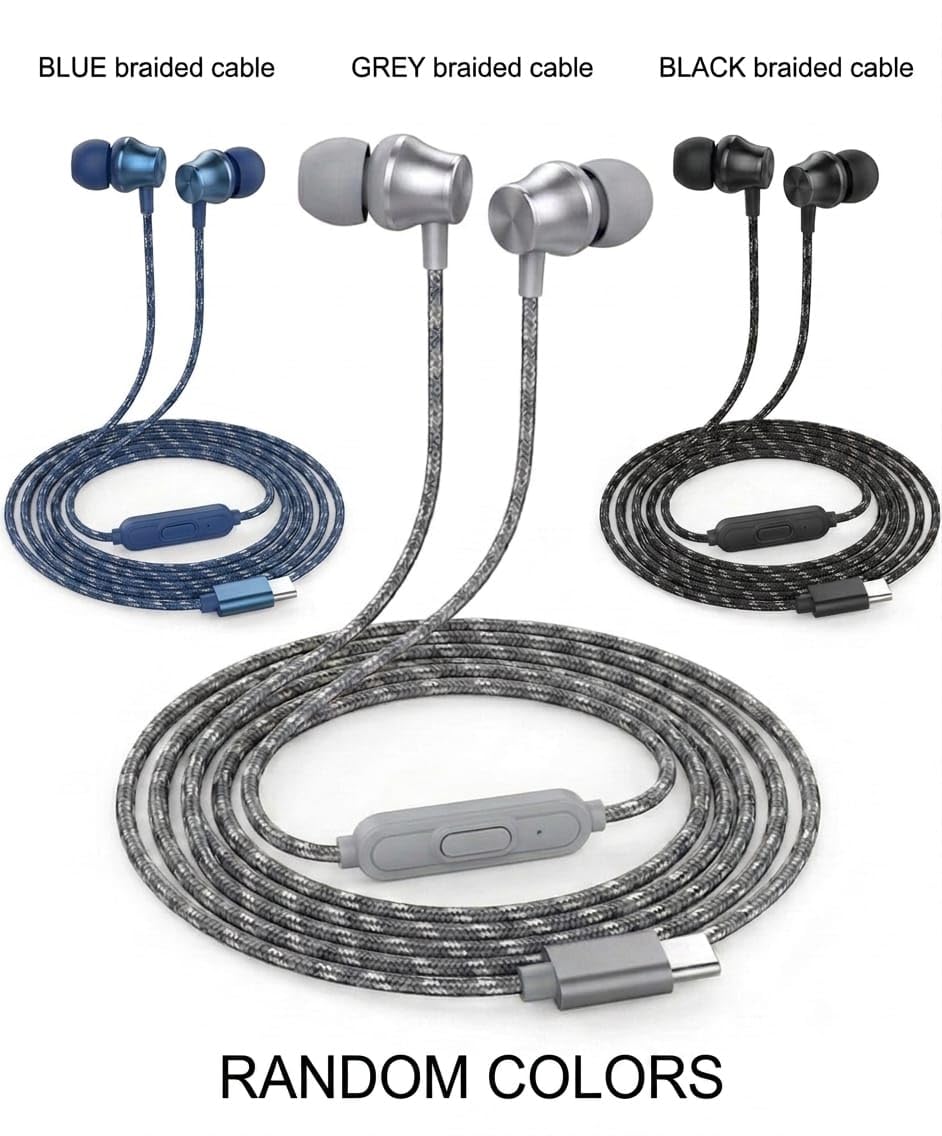 Ultra High Sound Type-C Wired Earphones — Amazon image 7