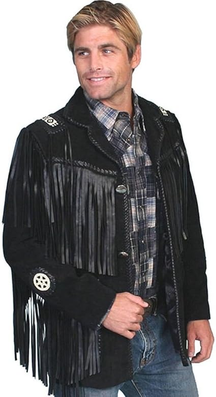 scully fringe jacket mens