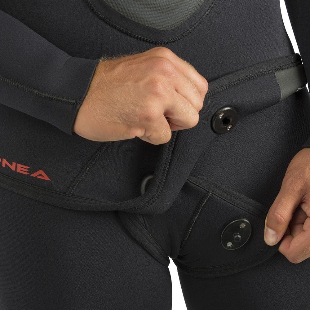 Cressi Apnea 2-pcs Freediving Spearfishing Wetsuit, Jacket & Pants, Loading Chest Pad, Knee Protection, Anatomical Design - Apnea: Designed in Italy