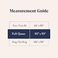 Vista 8 de Brooklinen Funda de edredón de percal de lujo, 100% algodón, fresca, nítida, lazos de esquina extralargos, cierre de botones, suave y transpirable